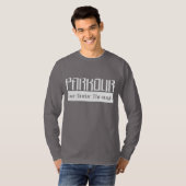 Parkour O.U.Tの白 Tシャツ (正面フル)