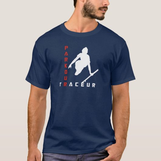 Parkour TraceurのTシャツ Tシャツ (正面)