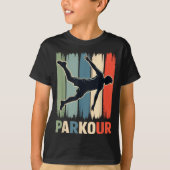 Parkour, Urban Gymnast, Traceur, Runner  Tシャツ (正面)