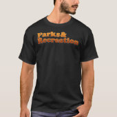 Parks and Rec Retro Logo Classic T-Shirt Tシャツ (正面)
