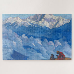 Parl of Searching、1924年Nicholas Roerich Poste著 ジグソーパズル