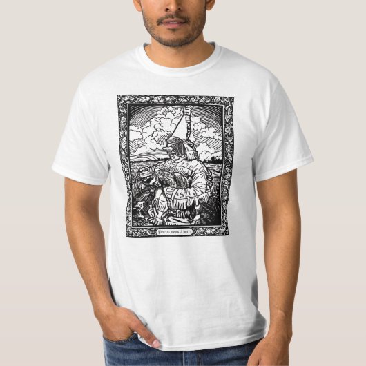 Parlez nous à boire ホワイトライン tシャツ (正面)