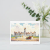 Parliament Building in Ottawa Vintage Postcard ポストカード (スタンド正面)