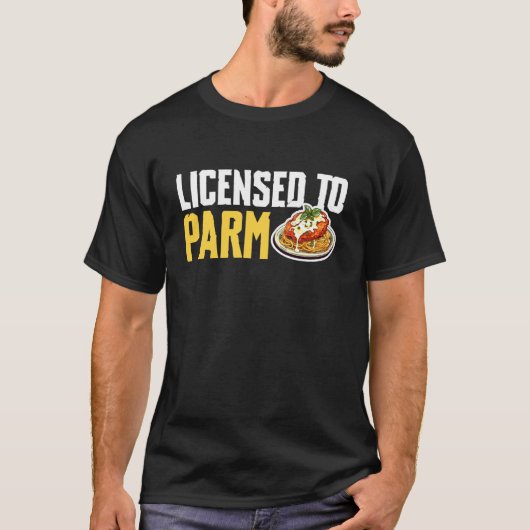 Parmチキンパルメザンライセンス Tシャツ (正面)