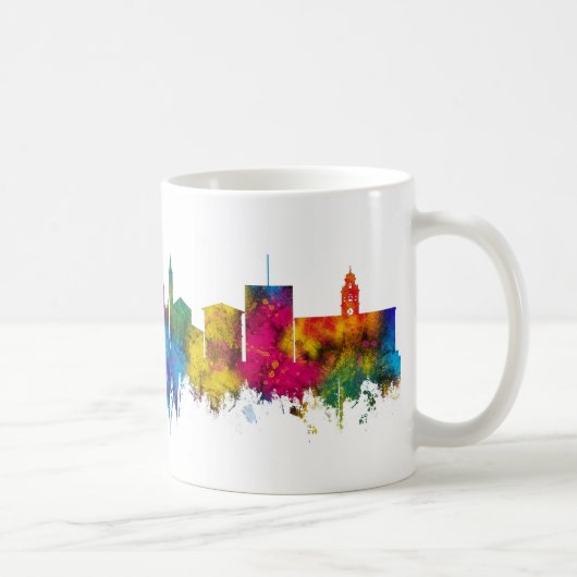 Parma Italy Skyline コーヒーマグカップ (右)