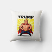 Parodic Superhero Trump Caricature クッション (裏面)