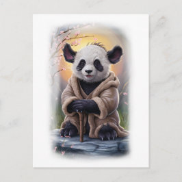 Parody Movie Design on a White シーズンポストカード