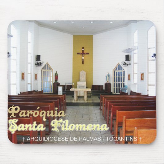 Paróquia Sta Filomena 01 マウスパッド (正面)