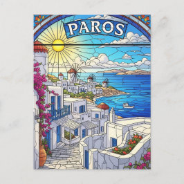 Paros Greece Islands Travel   ポストカード