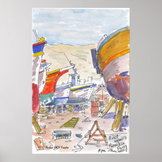 Paros Greece Poster ポスター