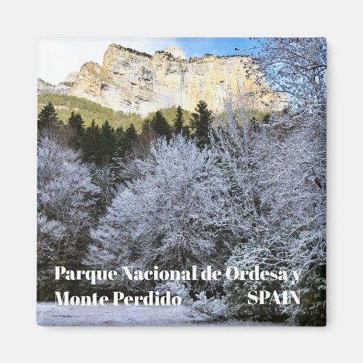 Parque Nacional de Ordesa y Monte Perdido マグネット (正面)