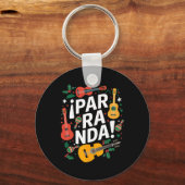 “¡parranda!” Puerto Rican Music Tradition キーホルダー (正面)
