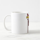 "Parrisの島" 11ozへの歓迎。 クラシックで白いマグ コーヒーマグカップ (左)