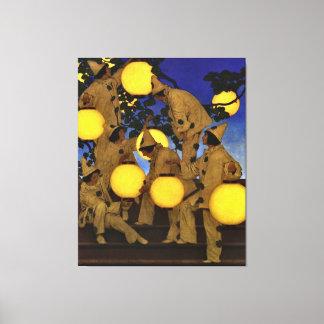 Parrish The Lantern Bearers Canvas Print キャンバスプリント