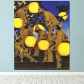 Parrish The Lantern Bearers Canvas Print キャンバスプリント (インサイチュ (ウッドフロア))