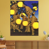Parrish The Lantern Bearers Canvas Print キャンバスプリント (インサイチュ (リビング))