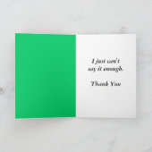 Parrotありがとう サンキューカード (内部)