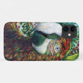 Parrotフローラカラフル熱帯IPhone / IPadケース Case-Mate iPhoneケース (裏面(横))