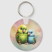 Parrot_デザイン.no.1- by Maayaプリント, キーホルダー (正面)