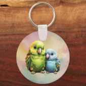 Parrot_デザイン.no.1- by Maayaプリント, キーホルダー (正面)