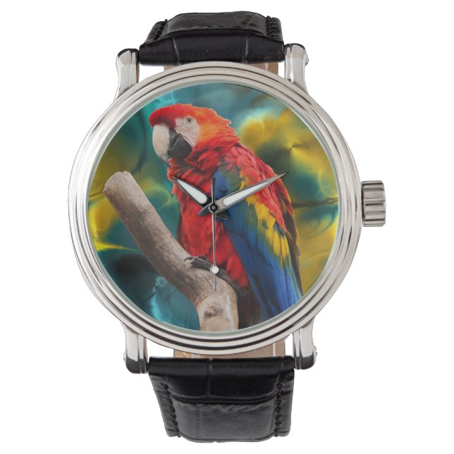 Parrot Art 1ウォッチと数字のオプション 腕時計 (正面)
