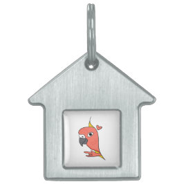 Parrot ASL I Love You – ろう文化デザイン ペットネームタグ