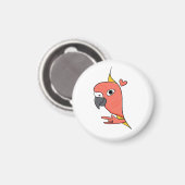 Parrot ASL I Love You – ろう文化デザイン マグネット (正面/裏面)