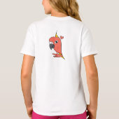 Parrot ASL I Love You – ろう文化デザイン Tシャツ (裏面)