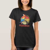 parrot bird  quote dad mom tシャツ (正面)