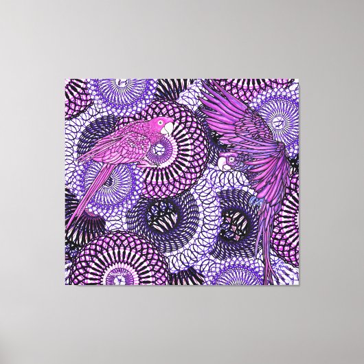 Parrot Clarity キャンバスプリント (正面)