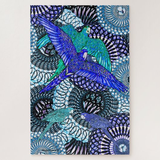 Parrot Clarity ジグソーパズル (縦)