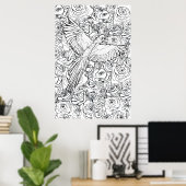 Parrot Clarity ポスター (ホームオフィス)