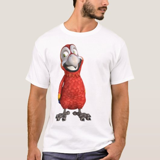 parrot comic tシャツ (正面)