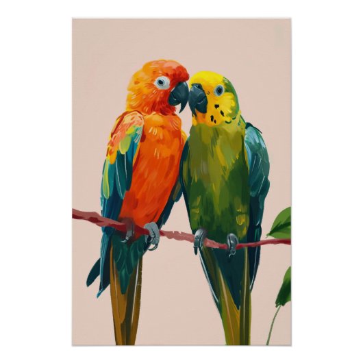parrot couple ポスター (正面)