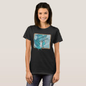 Parrot & Dragon Reflection Iブルーモンクパラケートク Tシャツ (正面フル)