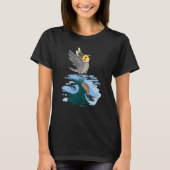 Parrot & Dragon Reflection I Cockatiel Tシャツ (正面)