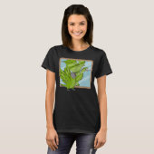 Parrot & Dragon Reflection I Dusky heading Conure Tシャツ (正面フル)