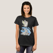 Parrot & Dragon Reflection I Goffins Cockatoo Tシャツ (正面フル)
