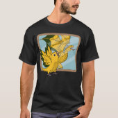 Parrot & Dragon Reflection I Golden Conure 1 Tシャツ (正面)