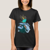Parrot & Dragon Reflection I Meyers Parrot 2 Tシャツ (正面)