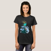 Parrot & Dragon Reflection I Meyers Parrot 2 Tシャツ (正面フル)
