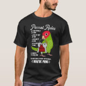 Parrot House Rules It's Mine I Cherry-headed Conur Tシャツ (正面)