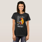 Parrot House Rules It's Mine I Sun Conure Tシャツ (正面フル)