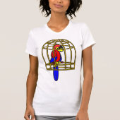 Parrot In A Cage Tシャツ (正面)