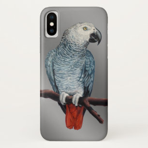Parrot iPhoneケースAfrican Gray Parrotモバイルケース iPhone X ケース