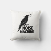 Parrot Noise Machine Funny Pet Owner Design クッション (正面)
