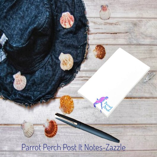 Parrot Perch Post-Itノート ポストイット