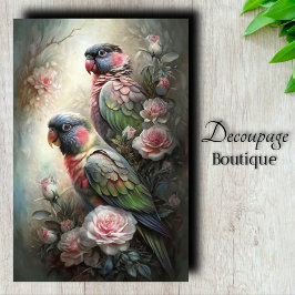 Parrot Reverie Decompage 薄葉紙