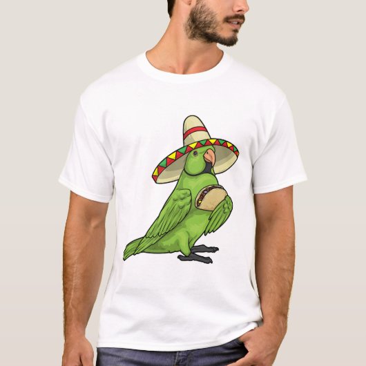 Parrot Taco Tシャツ (正面)