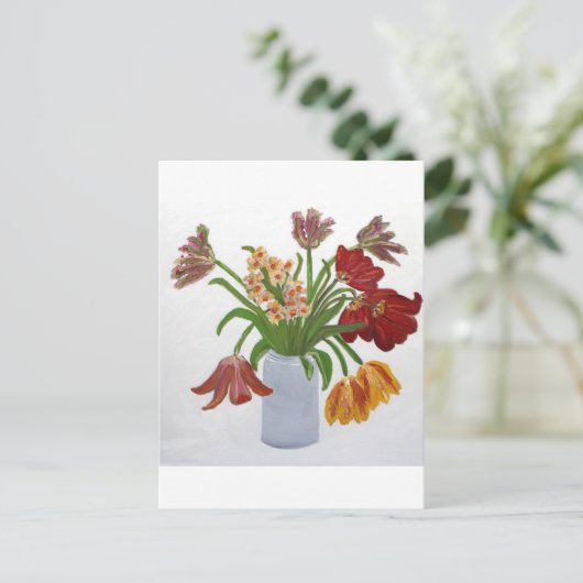 Parrot Tullips: Susan Payne-Trutna ポストカード (スタンド正面)